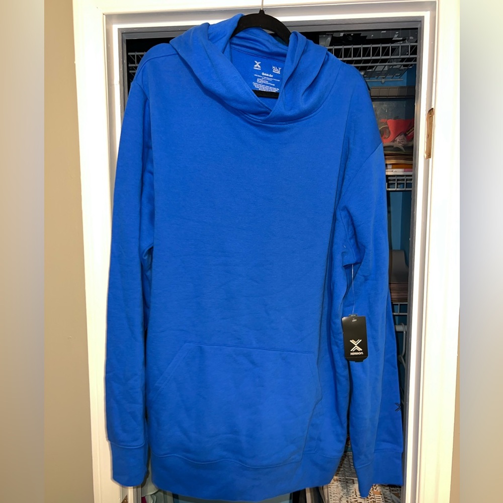 Xersion Quick-Dri Royal Blue Men’s Hoodie